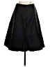 Assorted Brands 100% Silk Solid Black Silk Skirt Size EU 42 / US 12 - photo 2