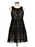 Free People 100% Polyester Black Cocktail Dress Size 6 - photo 1