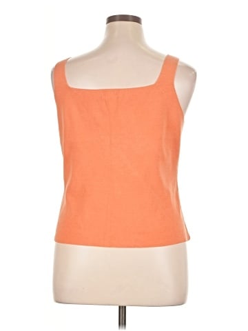 Sigrid Olsen Sport Sleeveless Silk Top (view 2)