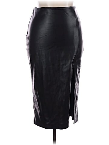Express Faux Leather Skirt (view 1)