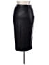 Express 100% Polyurethane Black Faux Leather Skirt Size L - photo 2