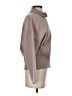NEIWAI Brown Gray Track Jacket Size 2 - photo 4