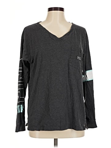 Victoria's Secret Pink Long Sleeve T-Shirt (view 1)