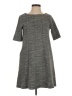 Paraphrase Tweed Gray Casual Dress Size S - photo 1