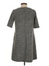 Paraphrase Tweed Gray Casual Dress Size S - photo 2