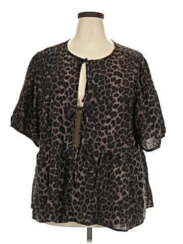 Torrid Short Sleeve Blouse (view 1)