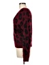 Assorted Brands Animal Print Burgundy Pullover Sweater Size M - photo 5