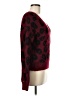 Assorted Brands Animal Print Burgundy Pullover Sweater Size M - photo 4