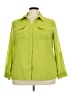 Kim Rogers 100% Polyester Green 3/4 Sleeve Blouse Size 3X - photo 1