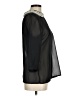 Dizzy Lizzy 100% Polyester Black 3/4 Sleeve Blouse Size M - photo 4