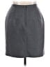Isaac Hazan Solid Gray Formal Skirt Size 14 - photo 2