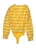 Tularosa Stripes Yellow Bodysuit Size XS - photo 2
