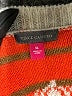 Vince Camuto Polka Dots Orange Pullover Sweater Size XL - photo 7