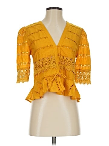 Rahi Short Sleeve Blouse (view 1)