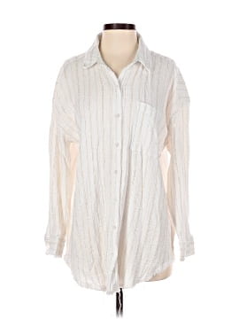 Aerie Long Sleeve Button-Down Shirt (view 1)