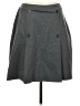 Lands' End Solid Gray Casual Skirt Size 8 - photo 1