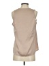 Shein Tan Sleeveless Blouse Size 4 - photo 2