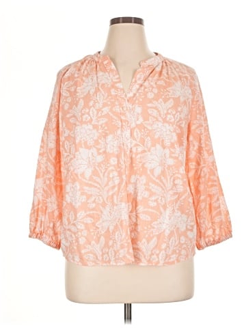 St. John's Bay 3/4 Sleeve Blouse (view 1)