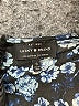 Lucky Brand 100% Polyester Blue 3/4 Sleeve Blouse Size S - photo 7