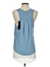 BCBGMAXAZRIA Blue Sleeveless Blouse Size S - photo 2
