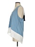 BCBGMAXAZRIA Blue Sleeveless Blouse Size S - photo 5