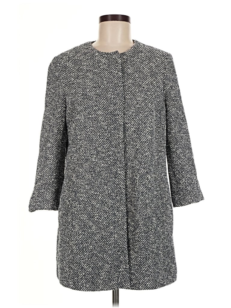 Pre-owned Talbots Coat In Gray