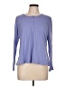 Collections etc. Purple Long Sleeve Henley Size L - photo 1