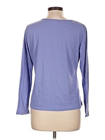 Collections etc. Long Sleeve Henley (view 2)