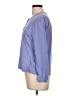 Collections etc. Purple Long Sleeve Henley Size L - photo 5