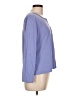 Collections etc. Purple Long Sleeve Henley Size L - photo 4
