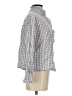Unbranded 100% Cotton Checkered-gingham Gray Long Sleeve Button-Down Shirt Size S - photo 4