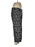 Lands' End Print Black Casual Pants Size L - photo 4