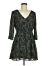 Forever 21 100% Polyester Paisley Green Casual Dress Size M - photo 1