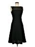 Evan Picone Black Cocktail Dress Size 8 Petite - photo 1