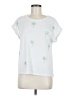 Love Scarlett White Short Sleeve Top Size M - photo 1