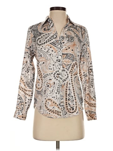 Ann Taylor Long Sleeve Blouse (view 1)