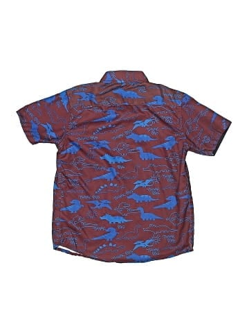 CRAFT + FLOW Short Sleeve Button-Down Shirt (view 2)