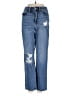 Hollister Hearts Blue Jeans Size 0R - photo 1