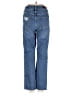 Hollister Hearts Blue Jeans Size 0R - photo 2
