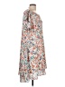 Maeve 100% Polyester Floral Tan Casual Dress Size L - photo 4