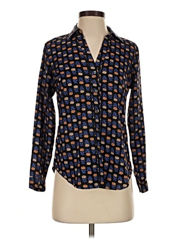 Ann Taylor Long Sleeve Blouse (view 1)