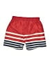 Little Lad Stripes Red Board Shorts Size 2T - photo 2