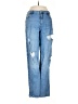 Hollister Hearts Blue Jeans Size 29 waist - photo 1