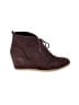 Minnetonka Burgundy Wedges Size 7 - photo 1