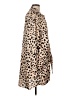 Aqua Animal Print Tan Casual Dress Size L - photo 4