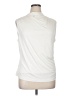 BCBG Ivory Sleeveless Blouse Size XL - photo 1