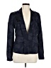 Elevenses 100% Rayon Print Blue Blazer Size 8 - photo 1