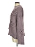 Woven Heart Hearts Gray Pullover Sweater Size M - photo 5