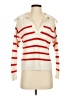 LA MAILLE SEZANE Paris Stripes Ivory Pullover Sweater Size XXS - photo 1