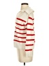 LA MAILLE SEZANE Paris Stripes Ivory Pullover Sweater Size XXS - photo 5